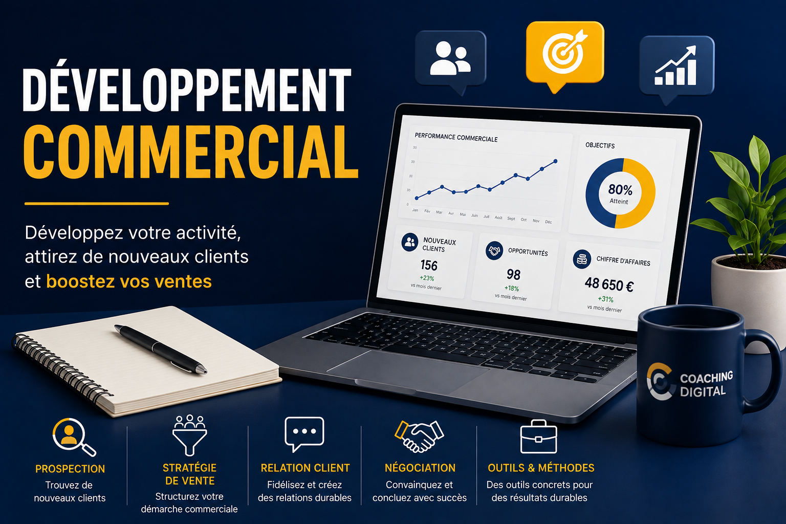 Formation Développement commercial – Coaching Digital